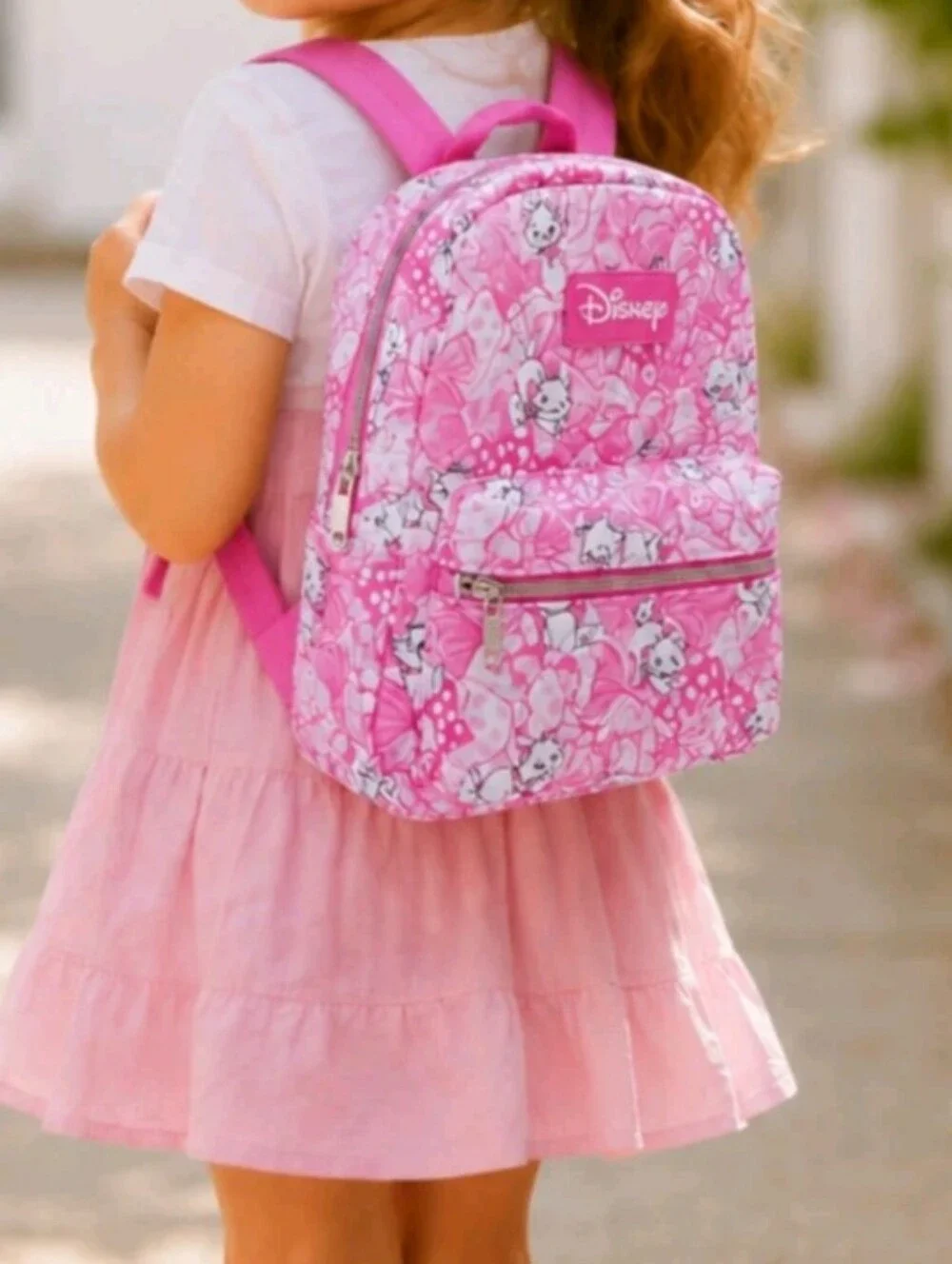 Bioworld Disney The Aristocats Pink Printed Mini Backpack